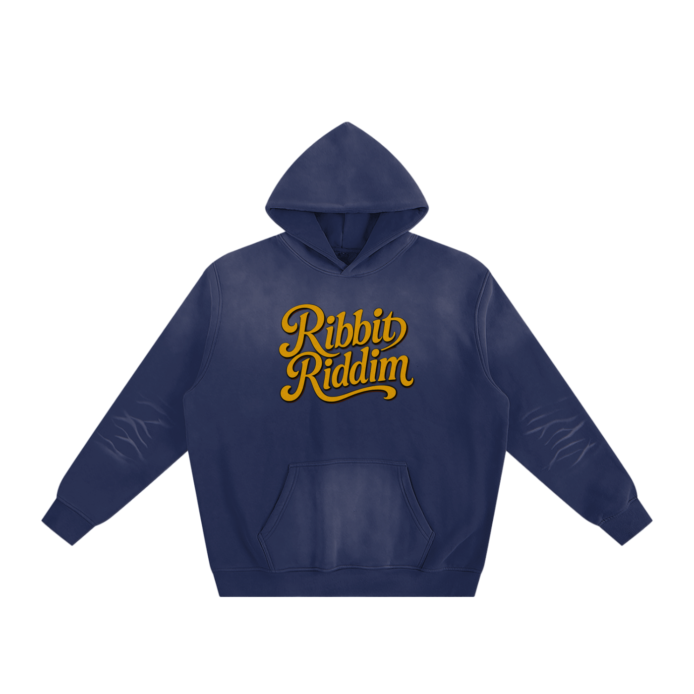 Ribbit Riddim Legend Sound Sunfade Fleeced Hoodie Fit