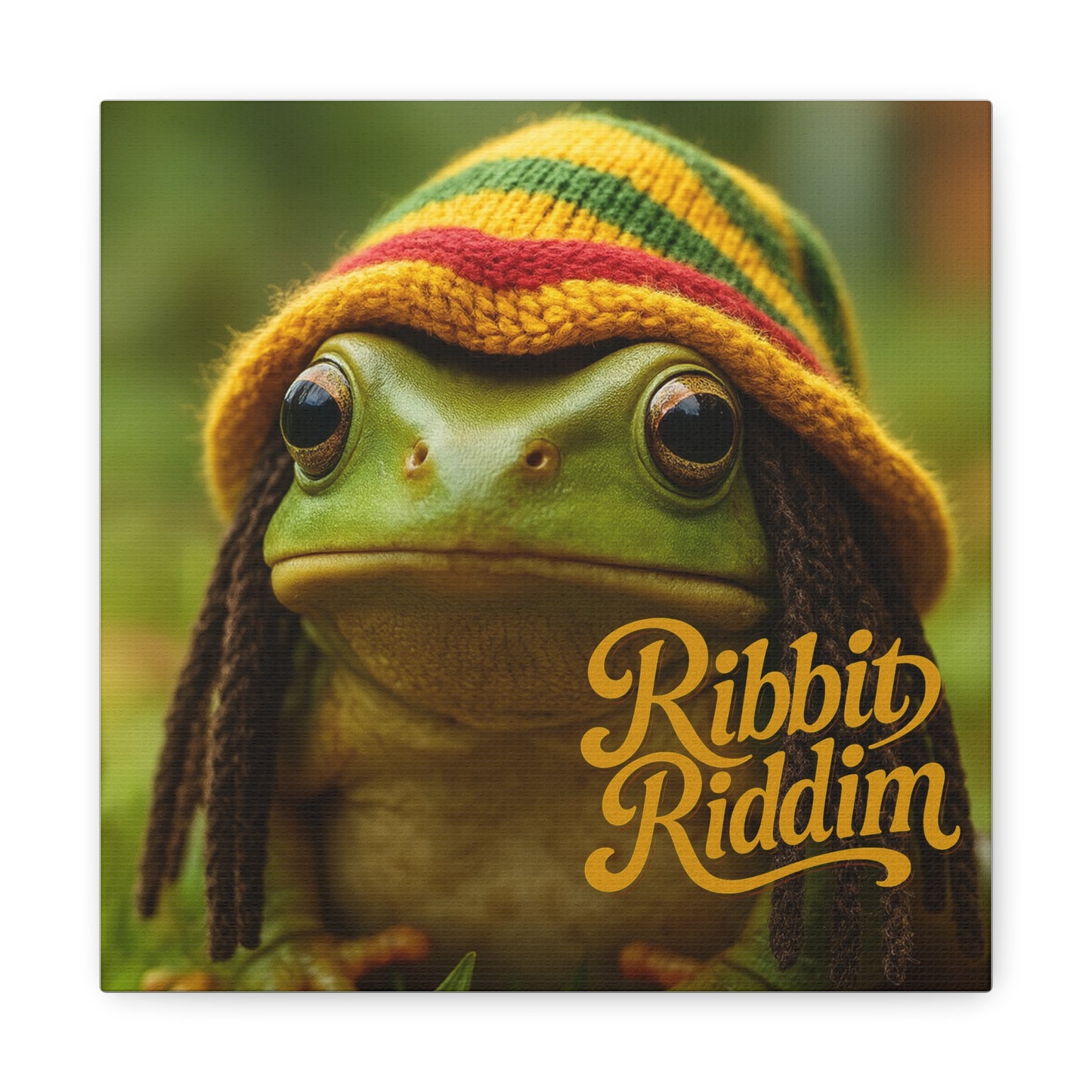 OG Ribbit Riddim Canvas Art