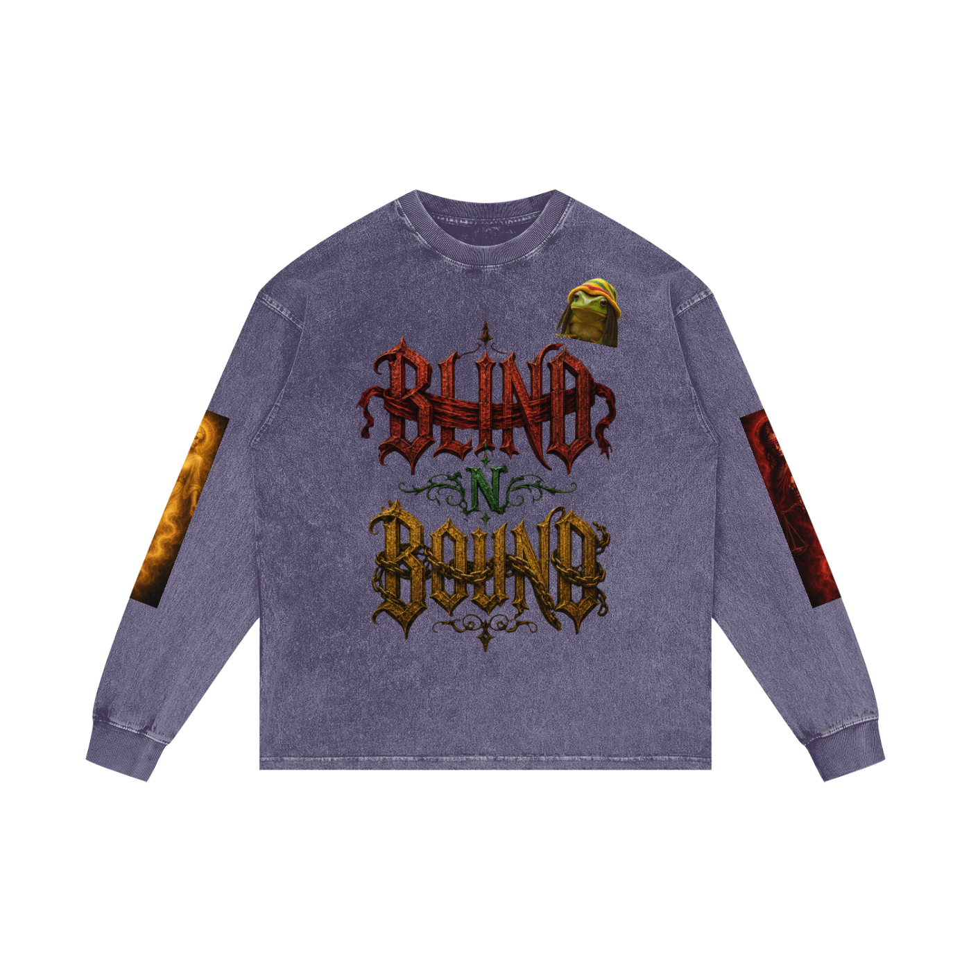 Acid Wash Oversize Long Sleeve T-Shirt