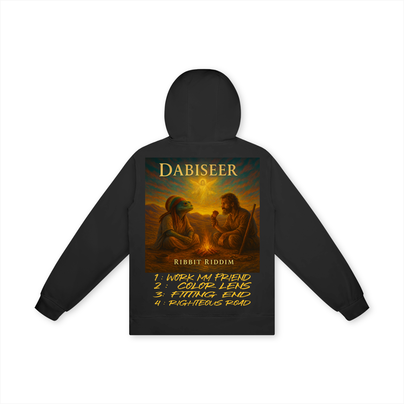 Ribbit Riddim Dabiseer 100% Cotton Hoodie