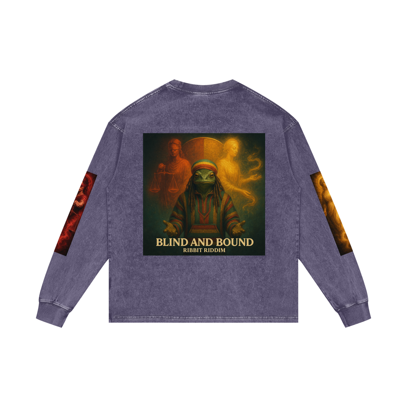 Acid Wash Oversize Long Sleeve T-Shirt