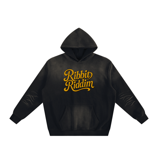 Ribbit Riddim Legend Sound Sunfade Fleeced Hoodie Fit