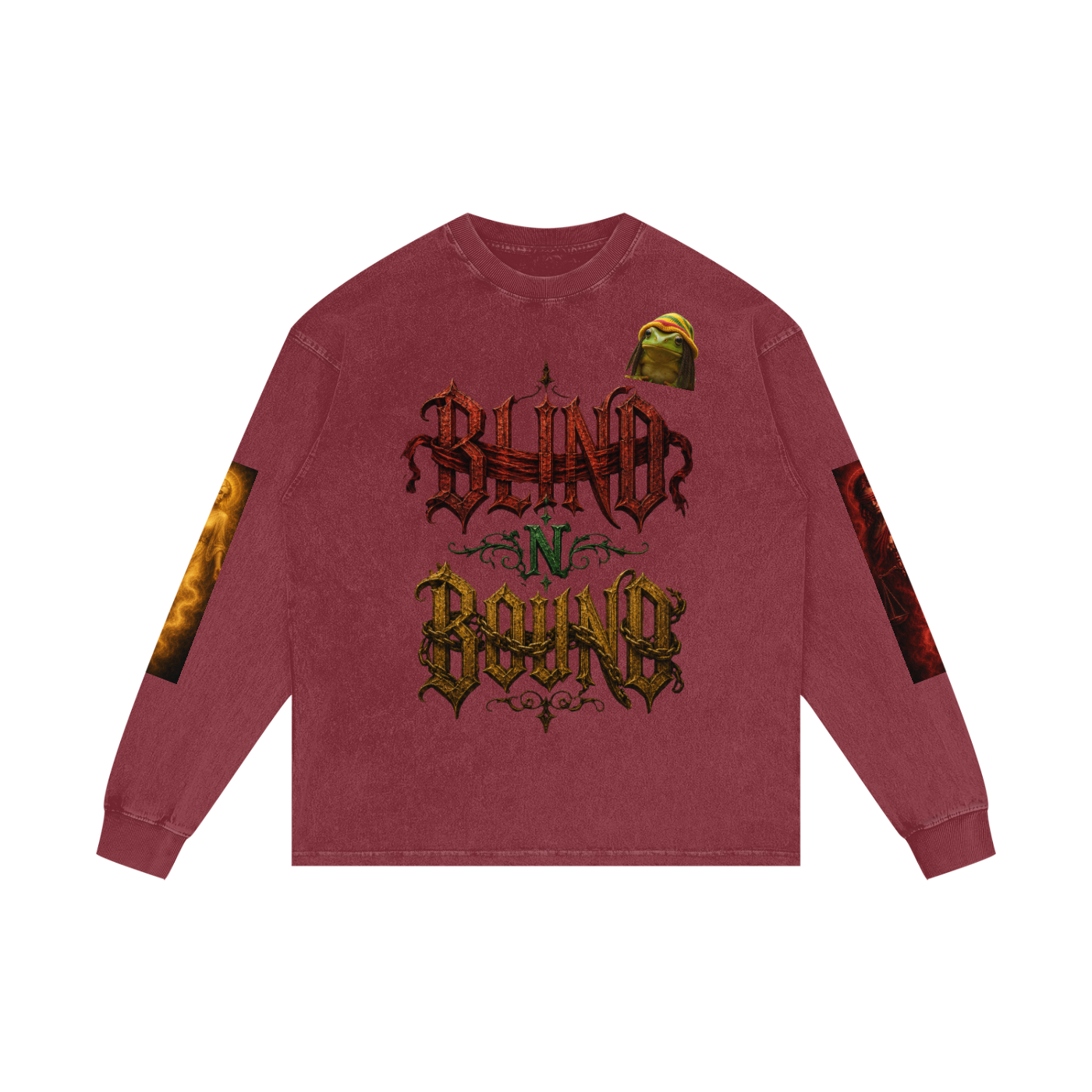 Acid Wash Oversize Long Sleeve T-Shirt