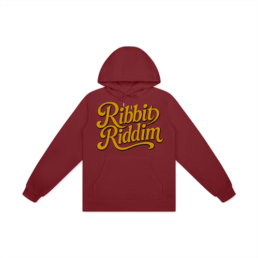 Ribbit Riddim Pass De Vibes 100% Cotton Hoodie