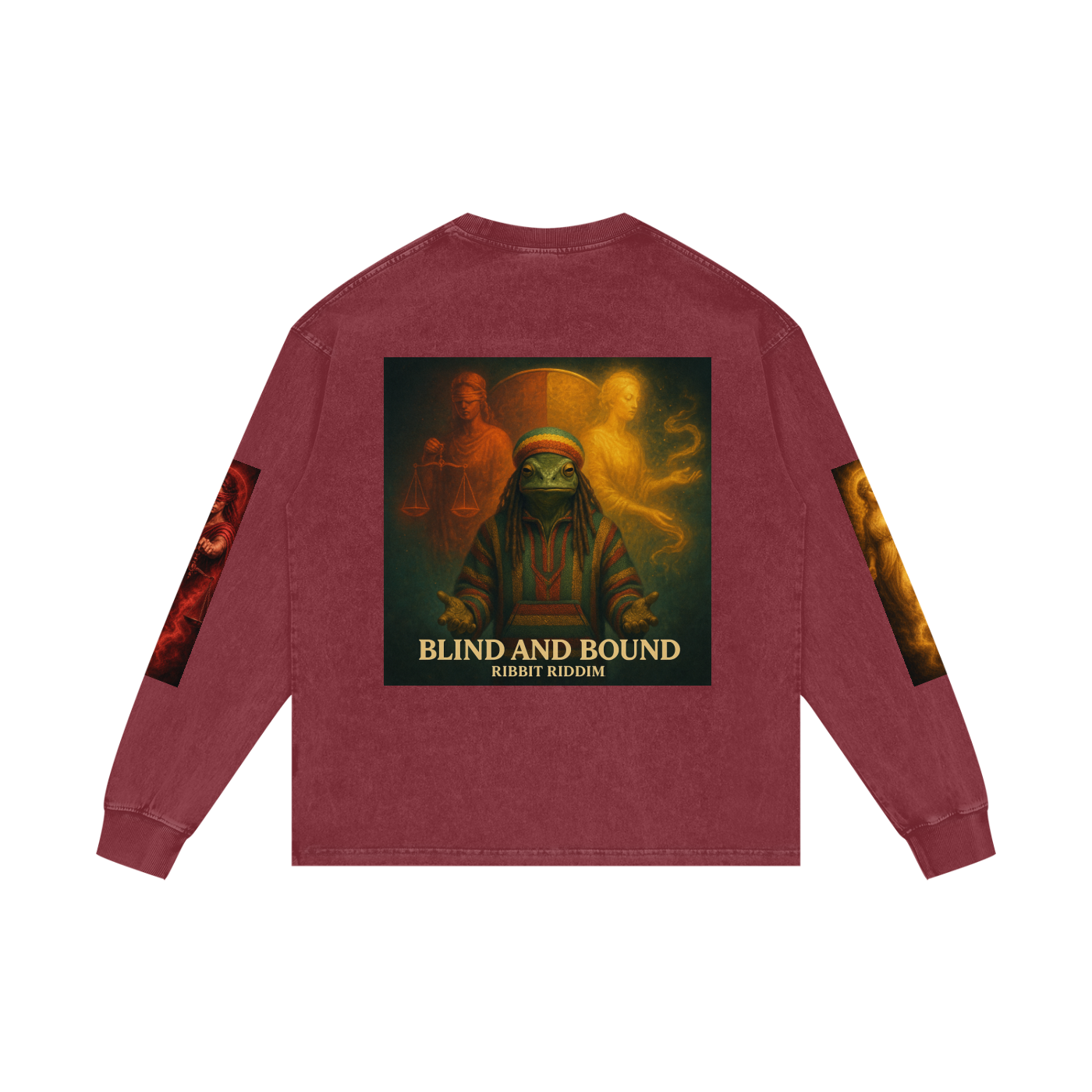 Acid Wash Oversize Long Sleeve T-Shirt